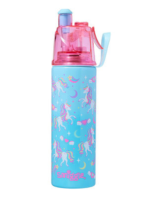 Smiggle - Livin Water Spray 500ML Steel Water Bottle