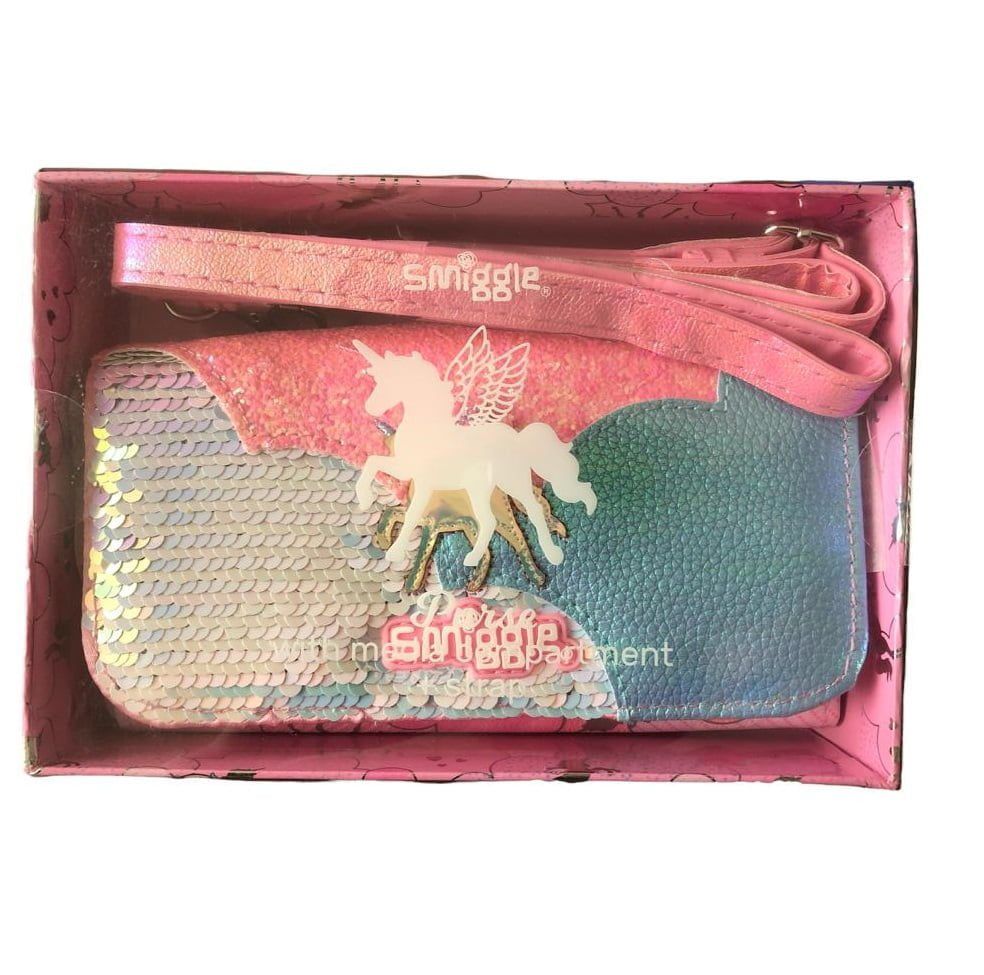Smiggle - Lunar Unicorn Wallet, Tote and Shoulder Bag