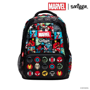 Smiggle - Marvel 3 Piece School Bag Set