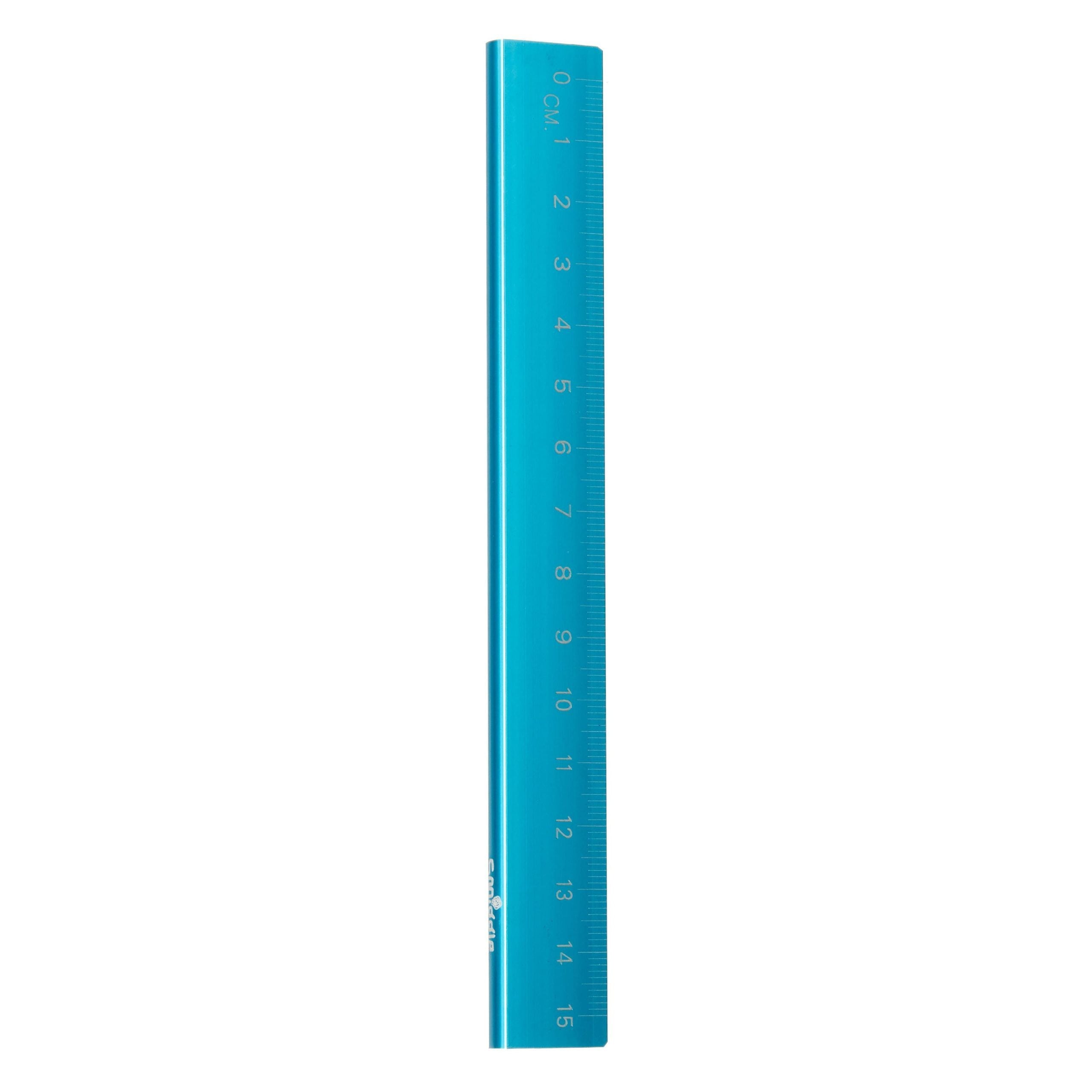 Smiggle - Metallic Ruler 15cm