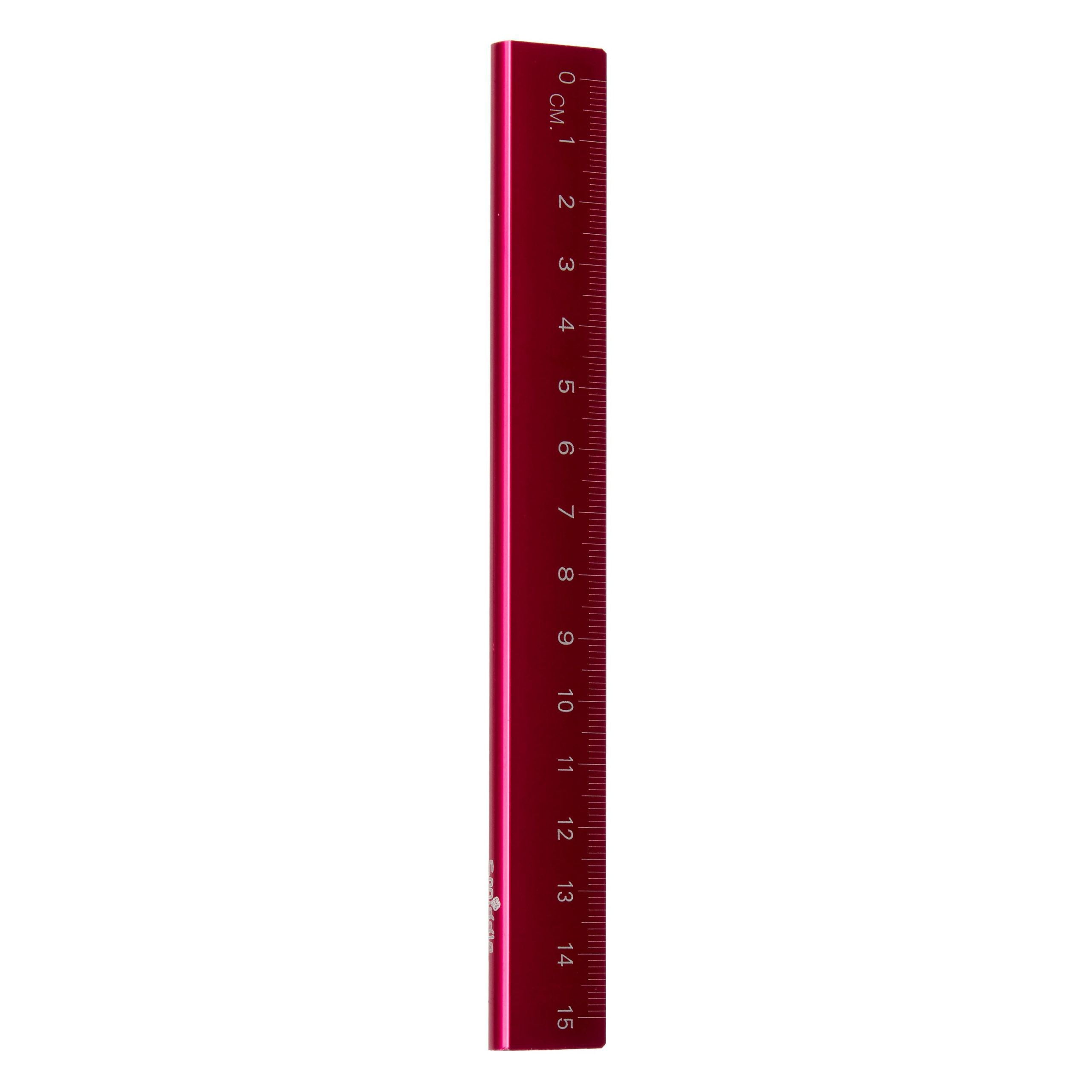 Smiggle - Metallic Ruler 15cm