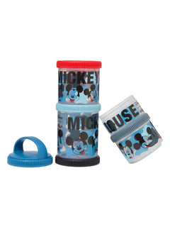 Smiggle - Mickey Mouse 4-Piece Snack & Treat Boxes