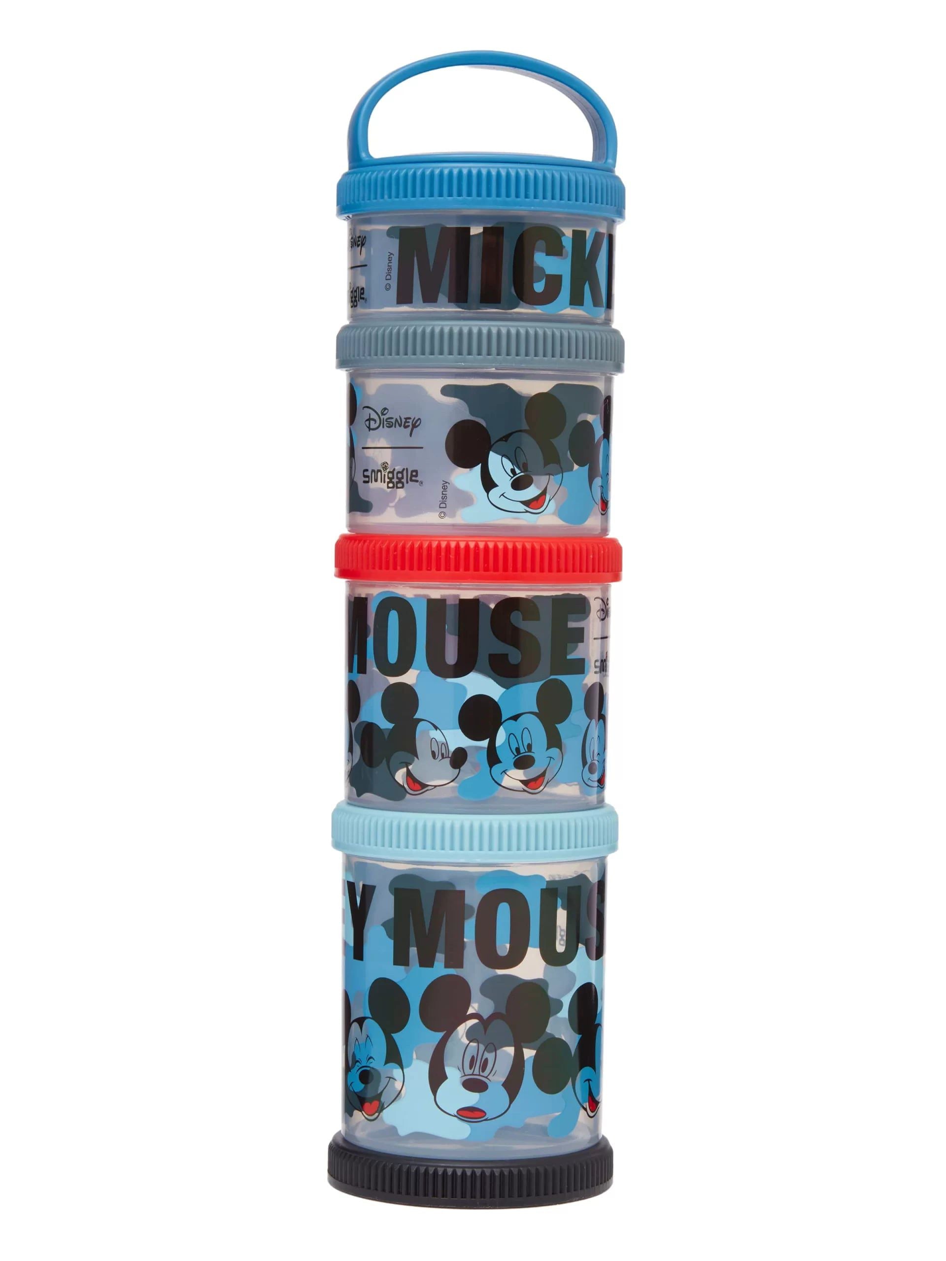 Smiggle - Mickey Mouse 4-Piece Snack & Treat Boxes
