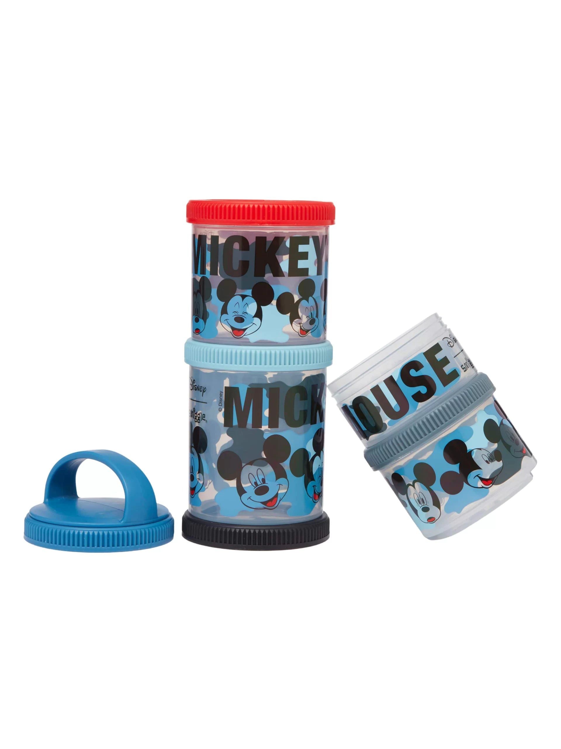 Smiggle - Mickey Mouse 4-Piece Snack & Treat Boxes