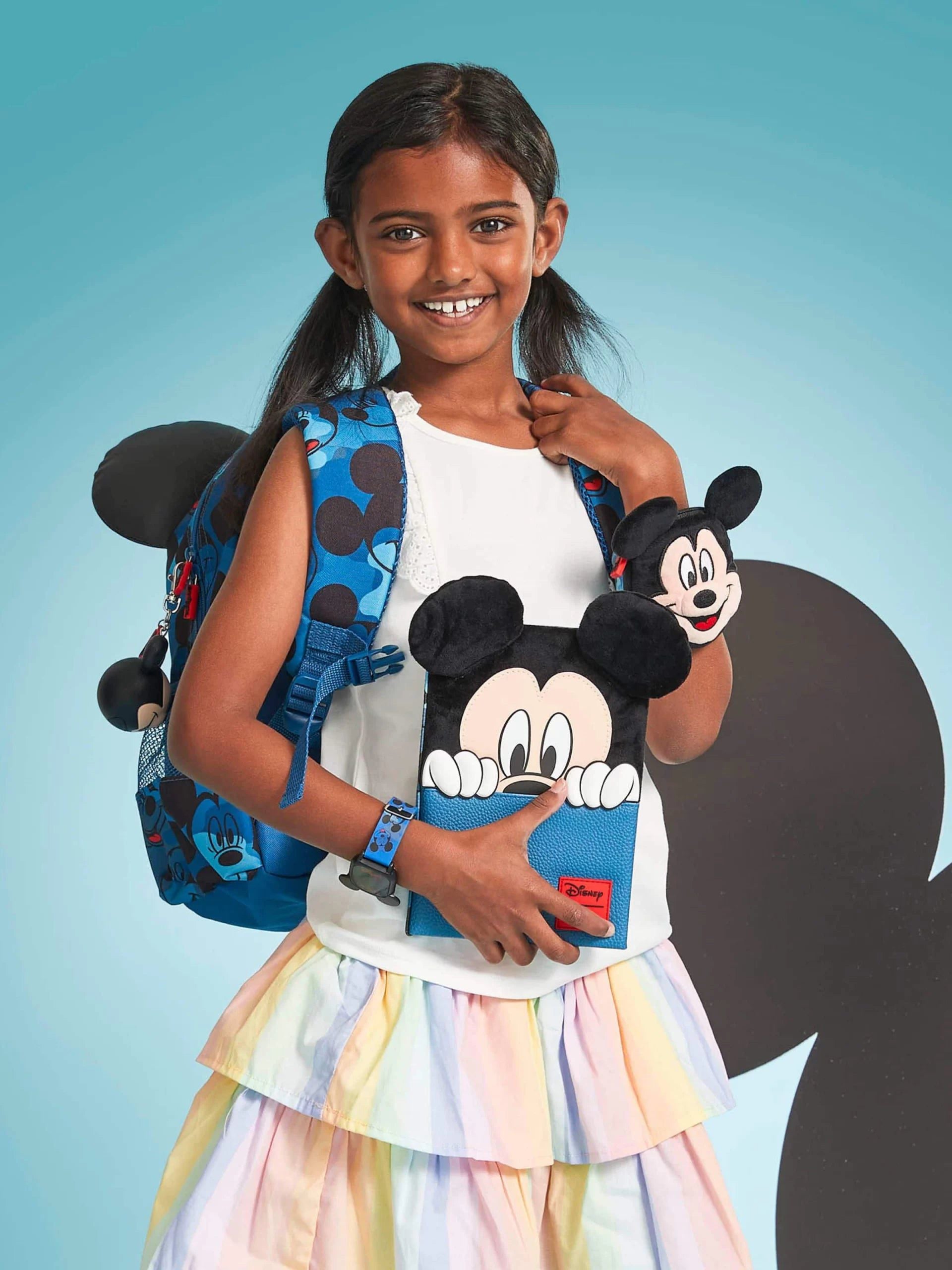 Smiggle - Mickey Mouse A5 Lined Notebook and Diary