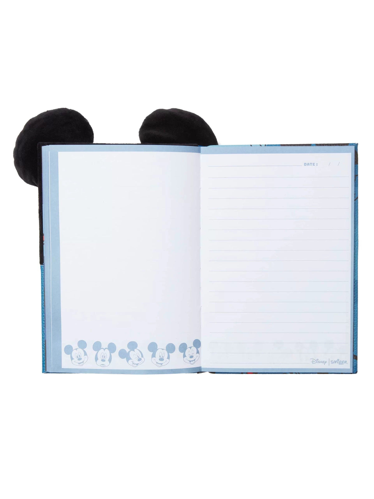 Smiggle - Mickey Mouse A5 Lined Notebook and Diary