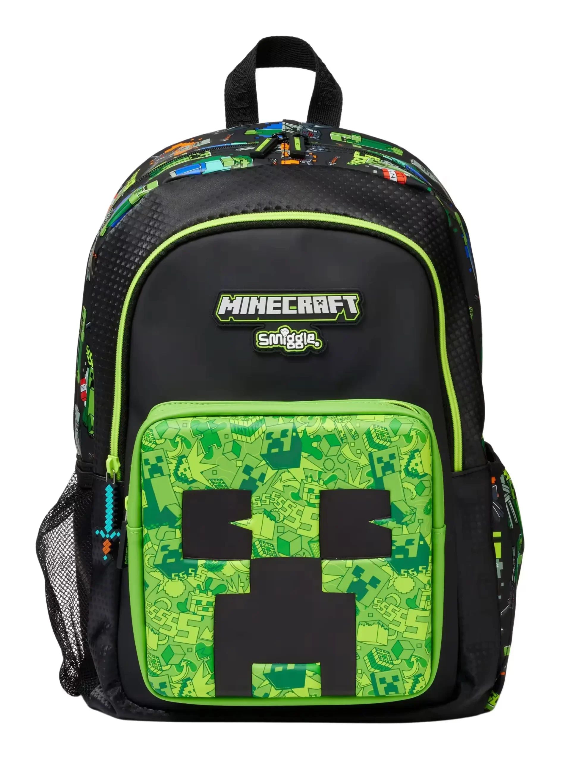 Smiggle - Minecraft 4 Piece School Bag Set