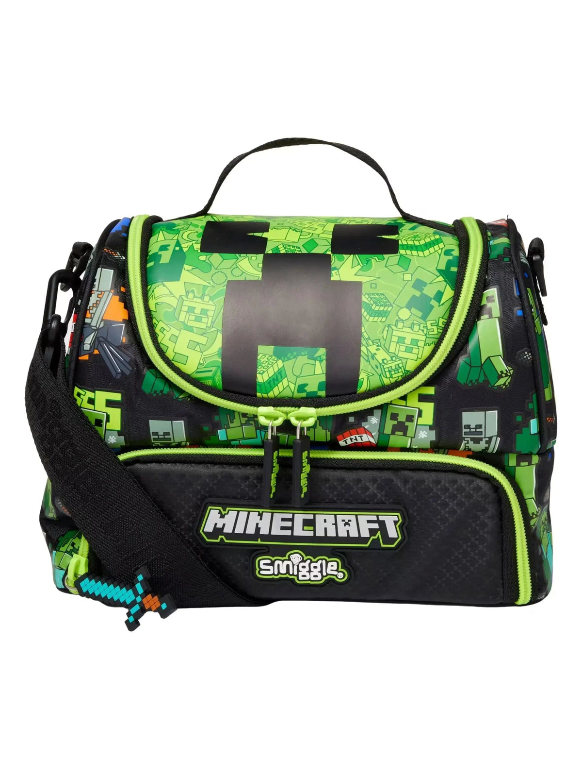 Smiggle - Minecraft 4 Piece School Bag Set