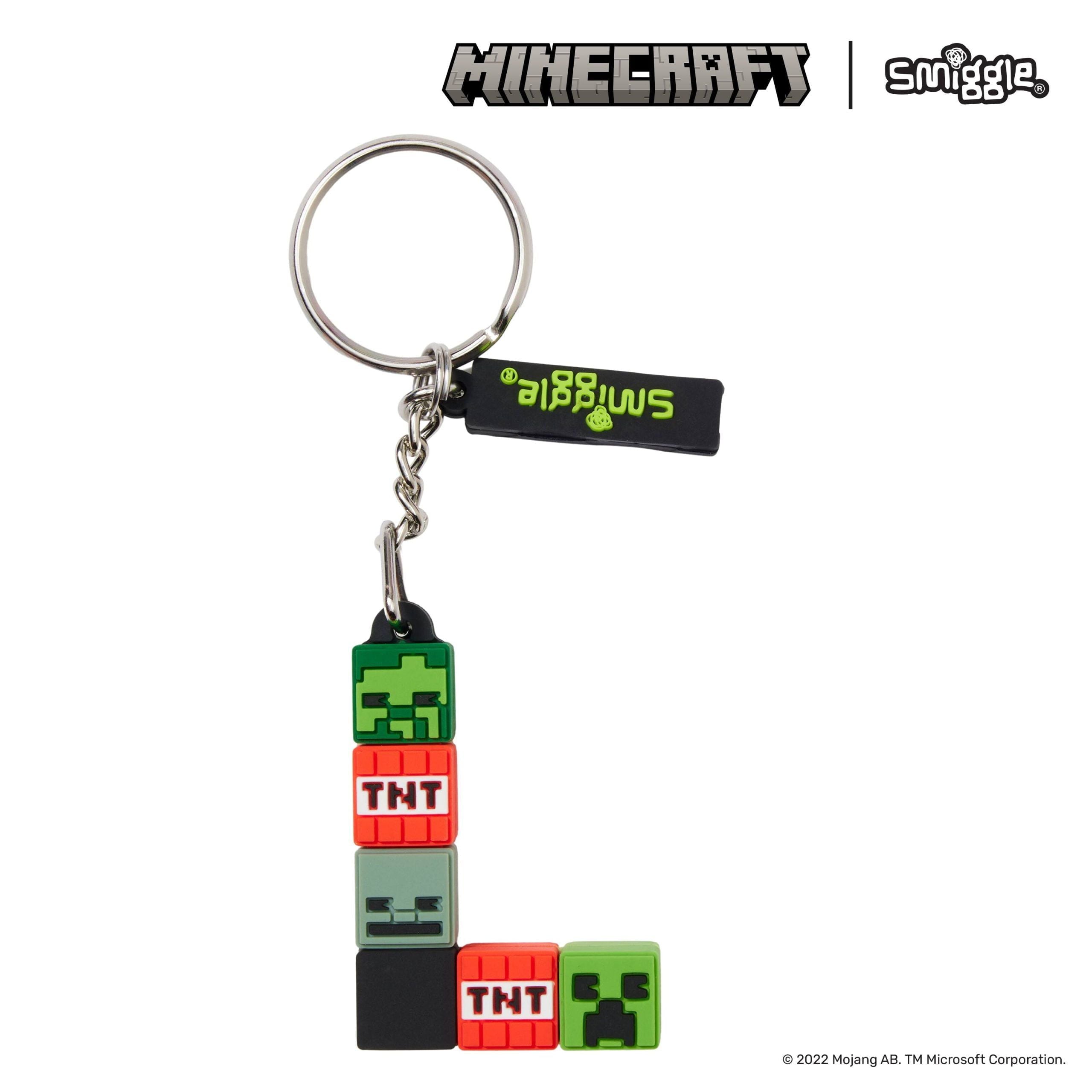 Smiggle - Minecraft Letter L Keychain