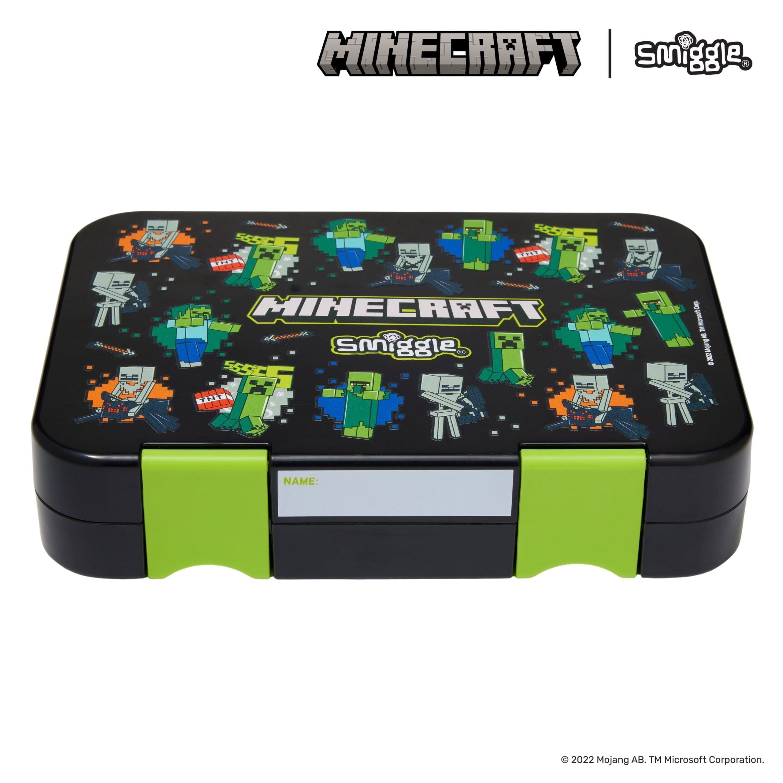 Smiggle - Minecraft Medium Size Bento Lunch Box