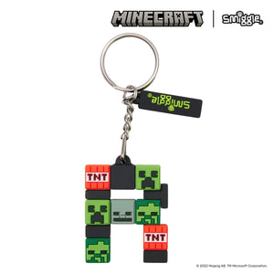Smiggle - Minecraft Letter R Keychain