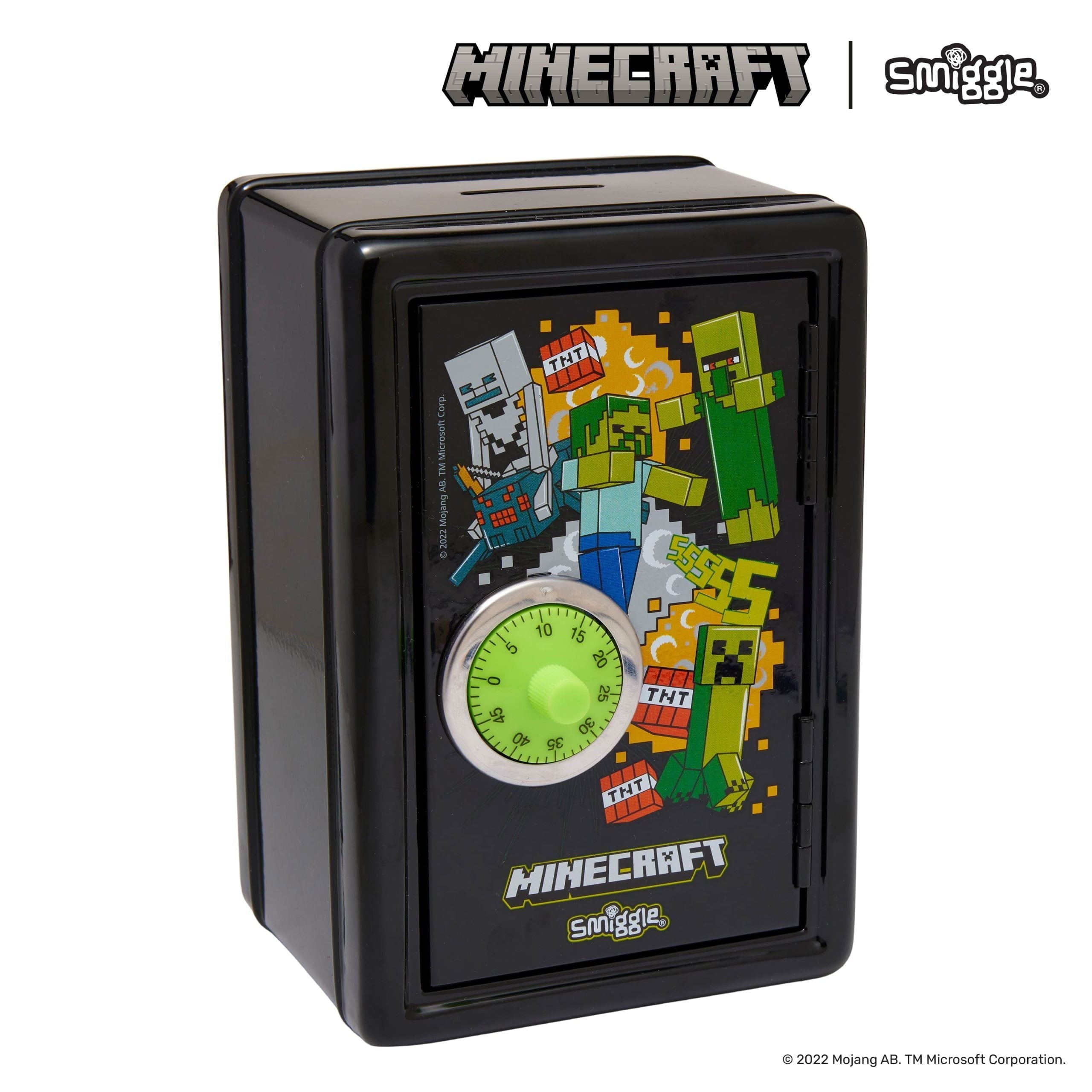 Smiggle - Minecraft Password Protected Piggy Bank