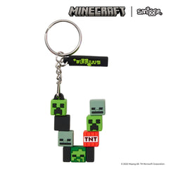 Smiggle - Minecraft Letter V Keychain