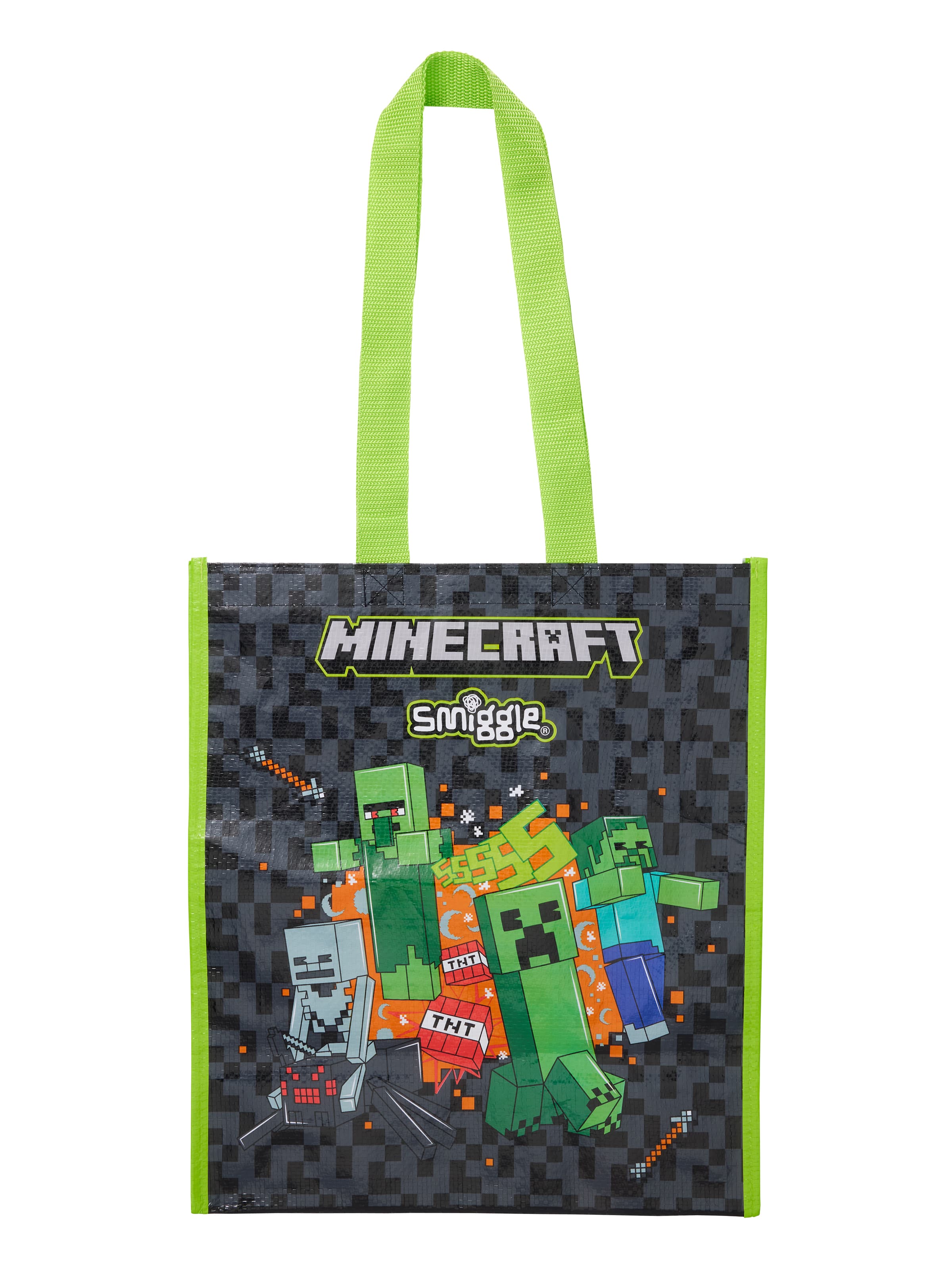 Smiggle - Minecraft Reusable Medium Handbag