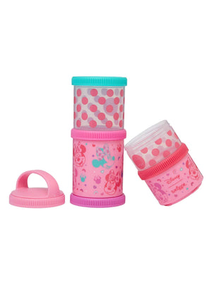 Smiggle - Minnie Mouse 4-Piece Snack Boxes