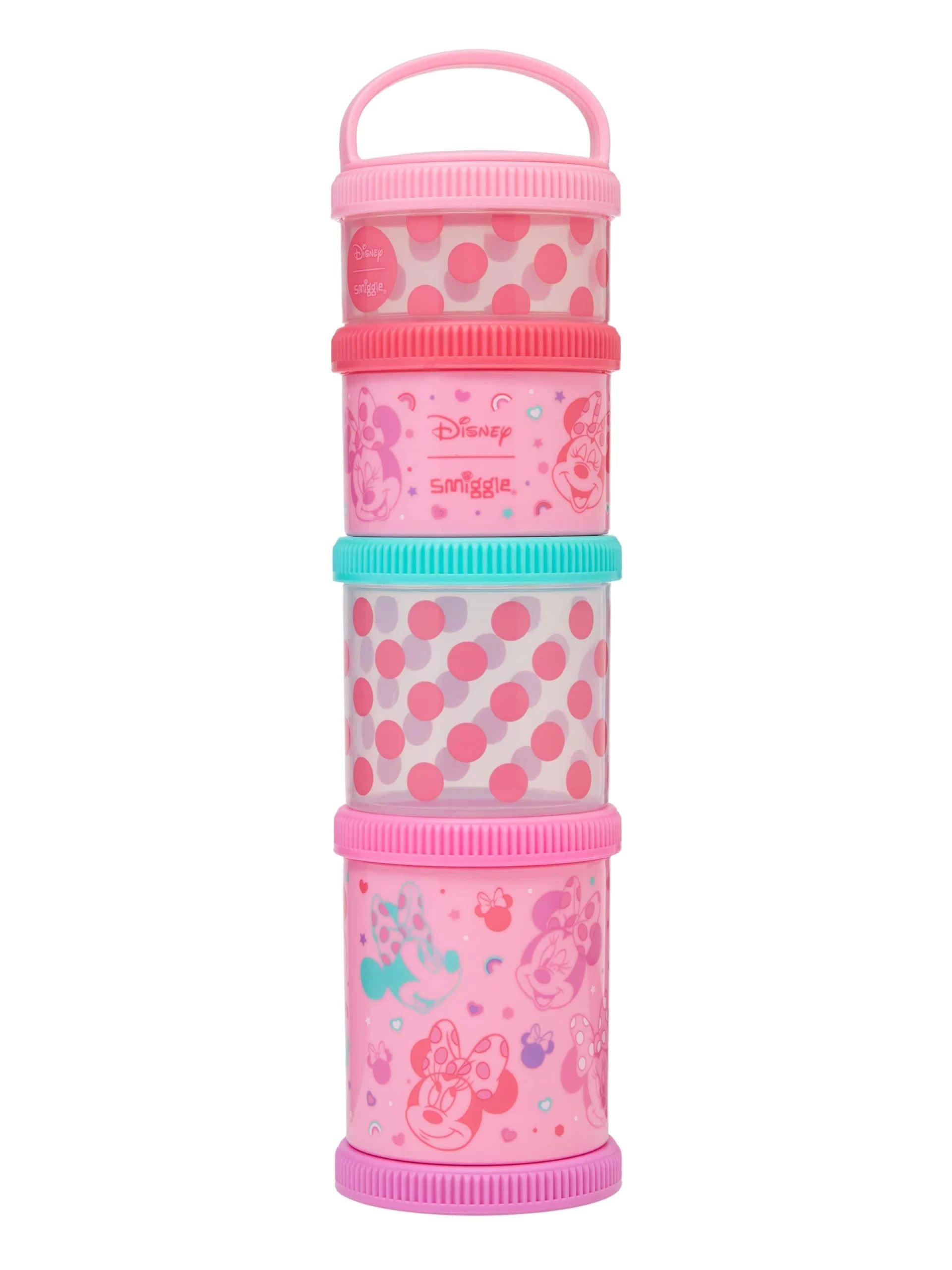 Smiggle - Minnie Mouse 4-Piece Snack Boxes