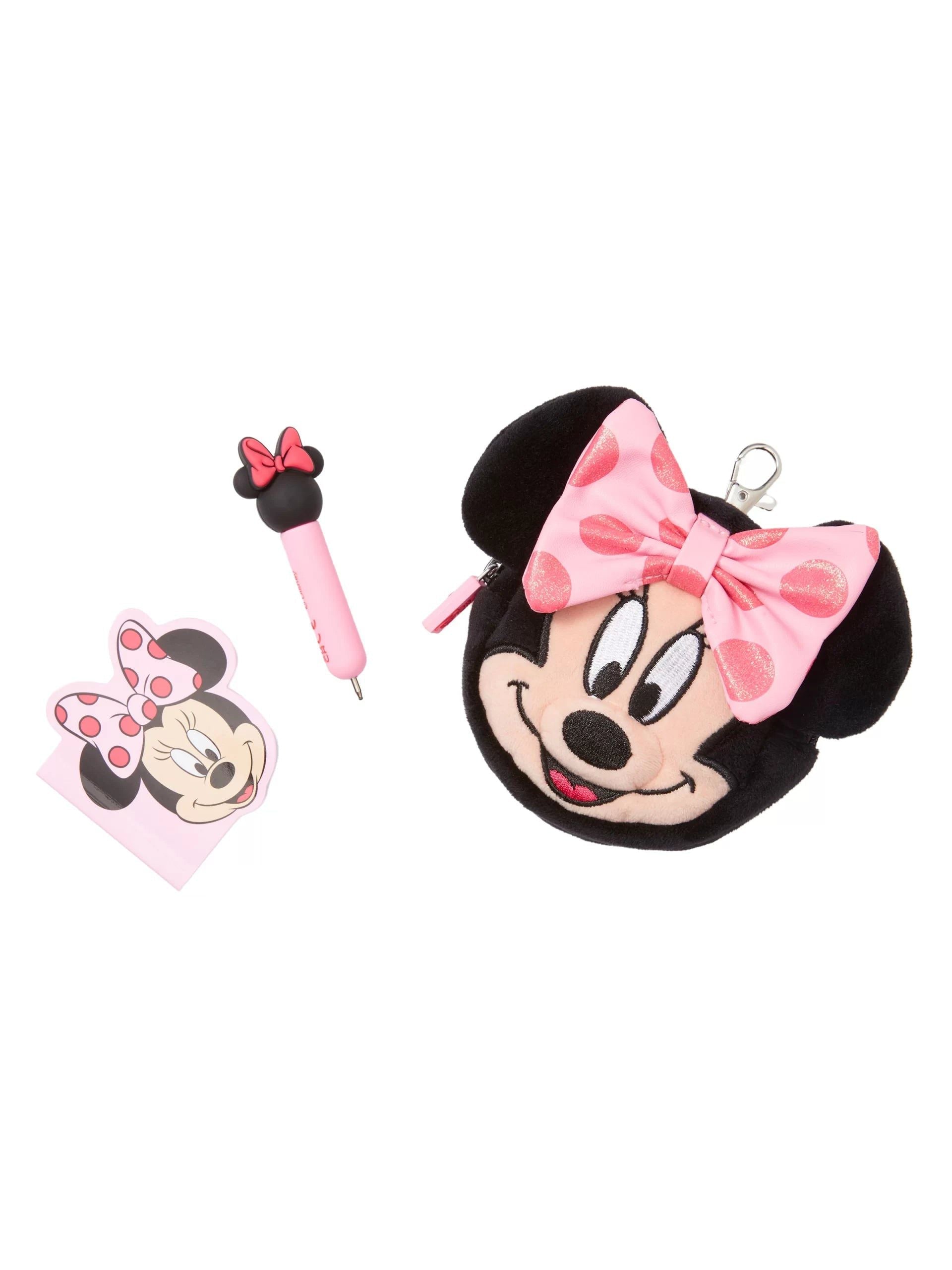 Smiggle - Minnie Mouse Mini Keychain and Pen Notepad