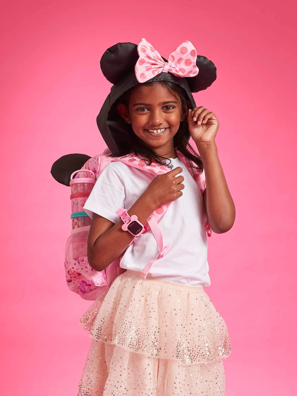 Smiggle - Minnie Mouse Hat Kindergarten Backpack
