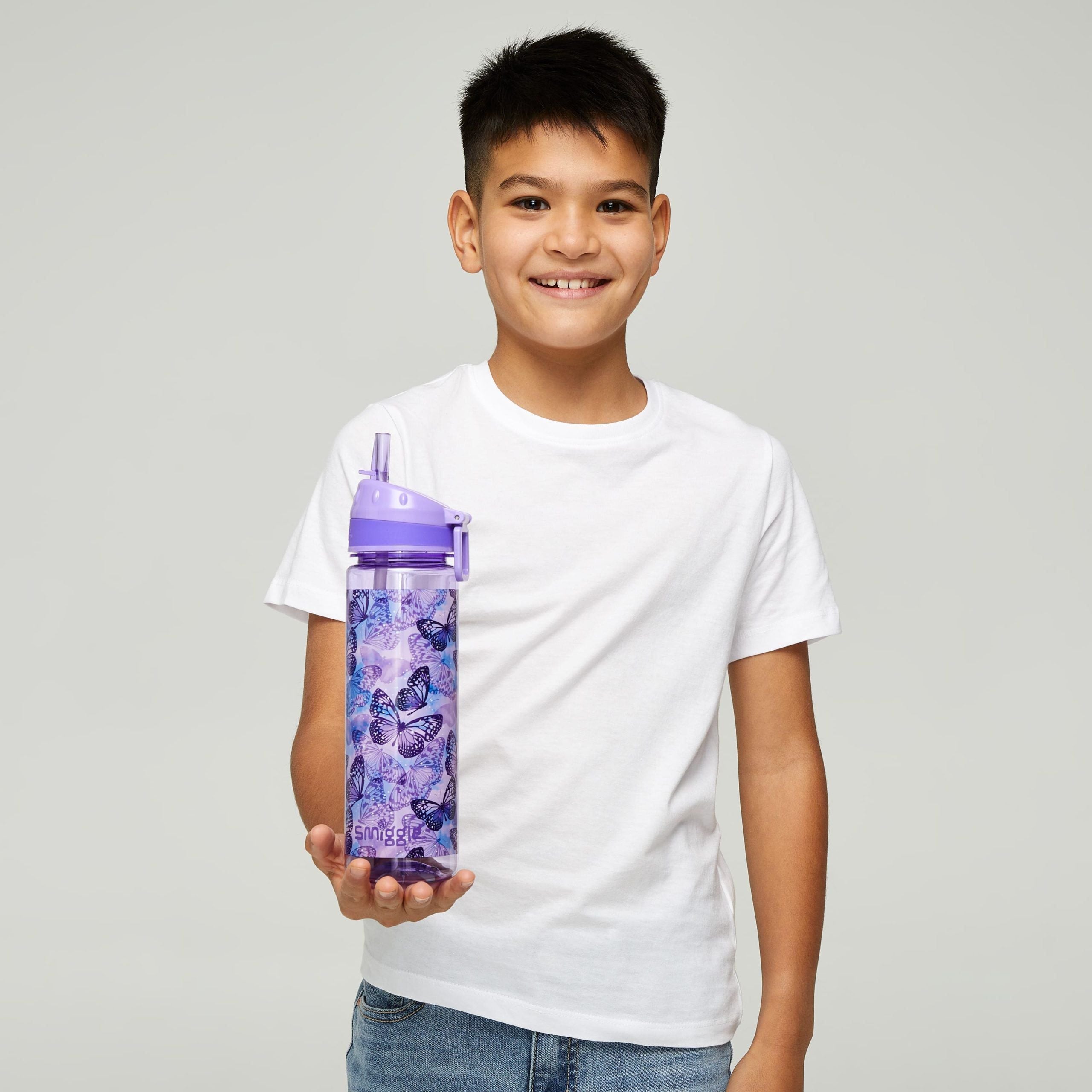 Smiggle - Mirage Straw BPA-Free 650 ML Drink Bottle