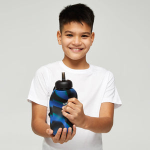 Smiggle - Mirage Silicone Foldable 630 ML BPA-Free Water Bottle