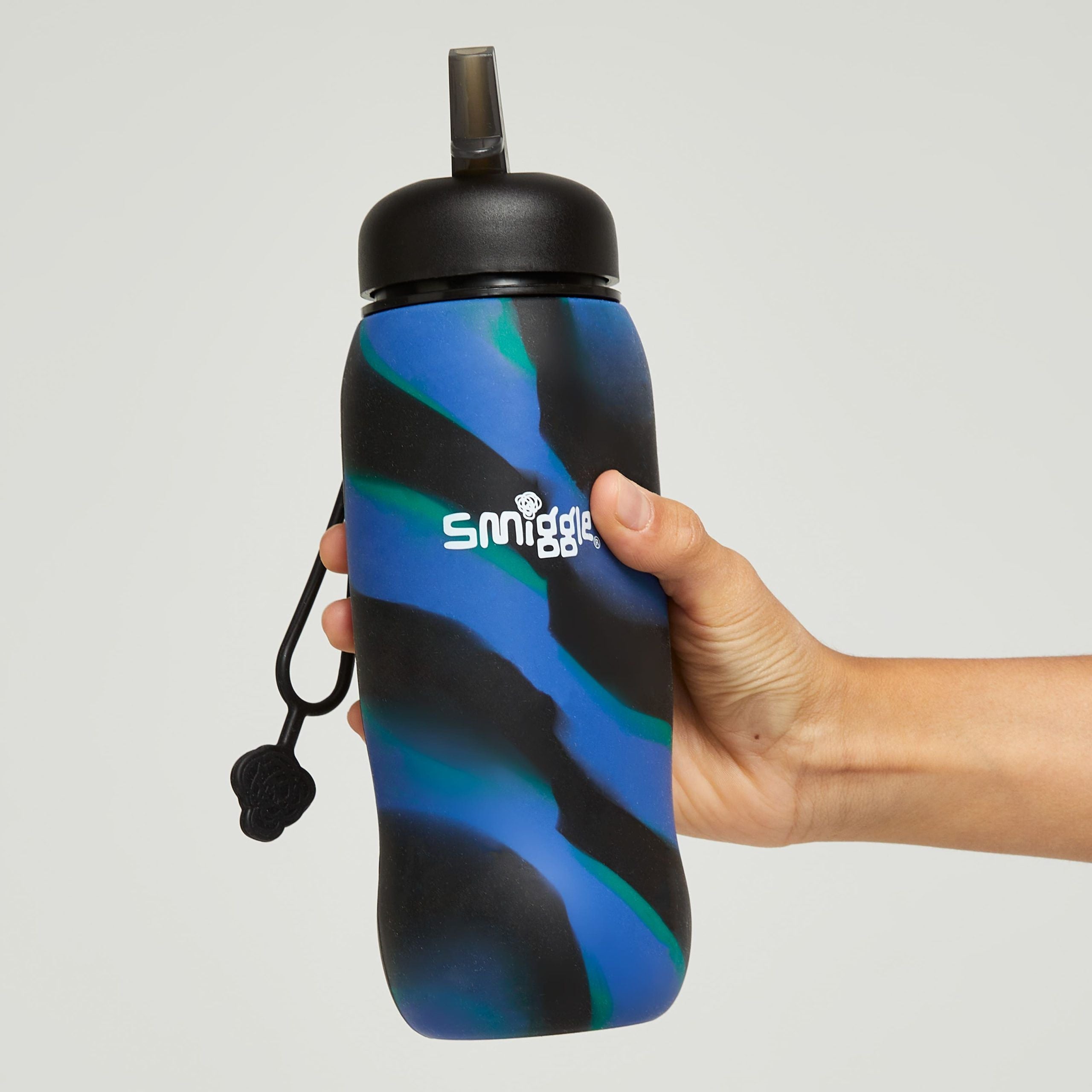 Smiggle - Mirage Silicone Foldable 630 ML BPA-Free Water Bottle