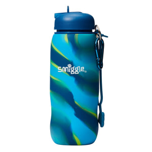Smiggle - Mirage Silicone Foldable 630 ML BPA-Free Water Bottle