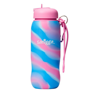 Smiggle - Mirage Silicone Foldable 630 ML BPA-Free Water Bottle