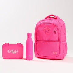 Smiggle - Neon Classic Bento School Bag Set