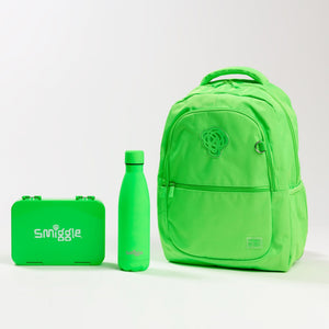 Smiggle - Neon Classic Bento School Bag Set