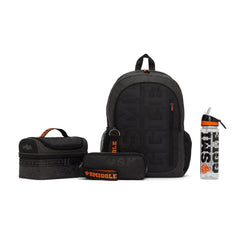 Smiggle - School Bag Set - Black School Pack