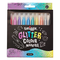 Smiggle - Glitter Glittery Marker Highlighters 10pcs