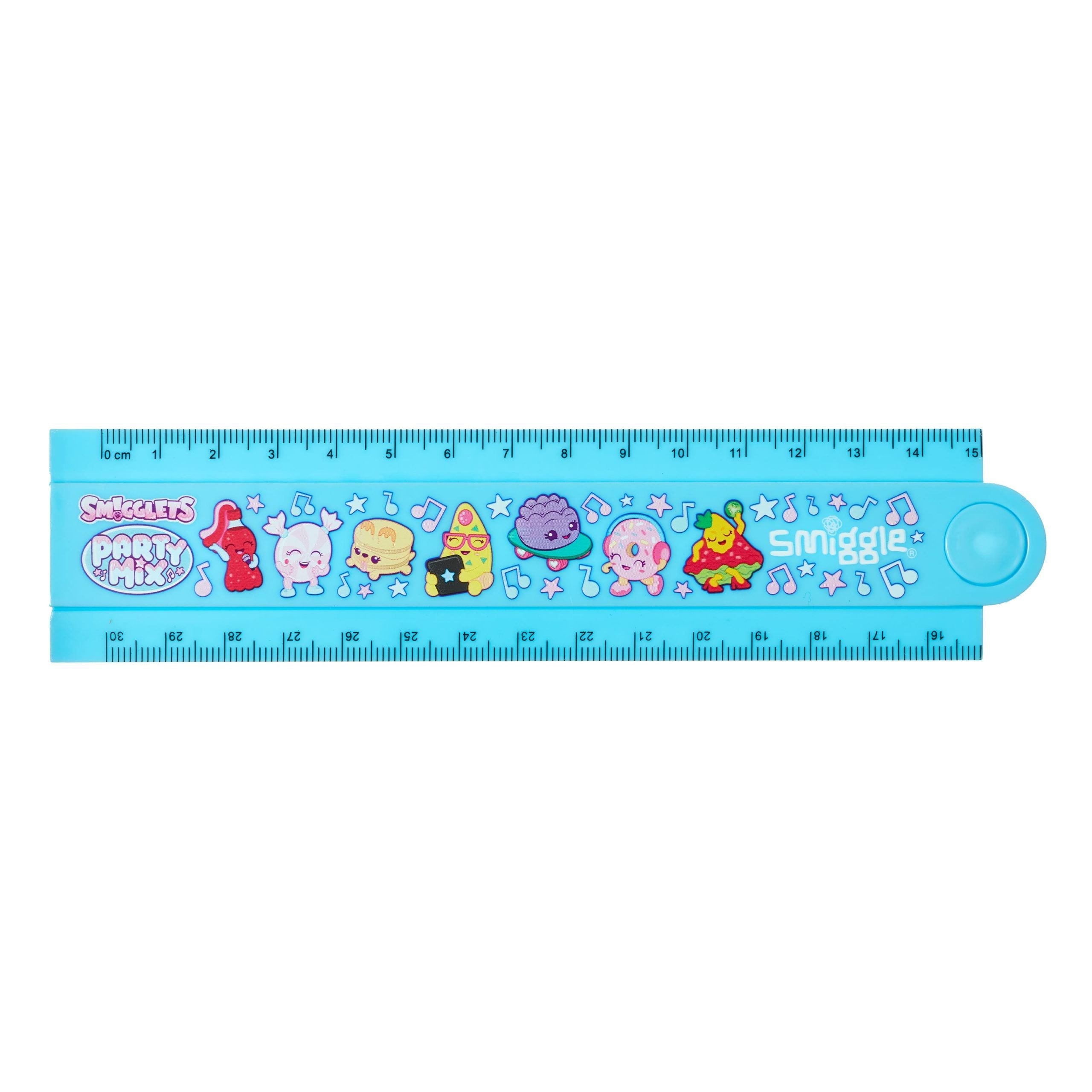 Smiggle - Party Mix Folding and Shaping Ruler