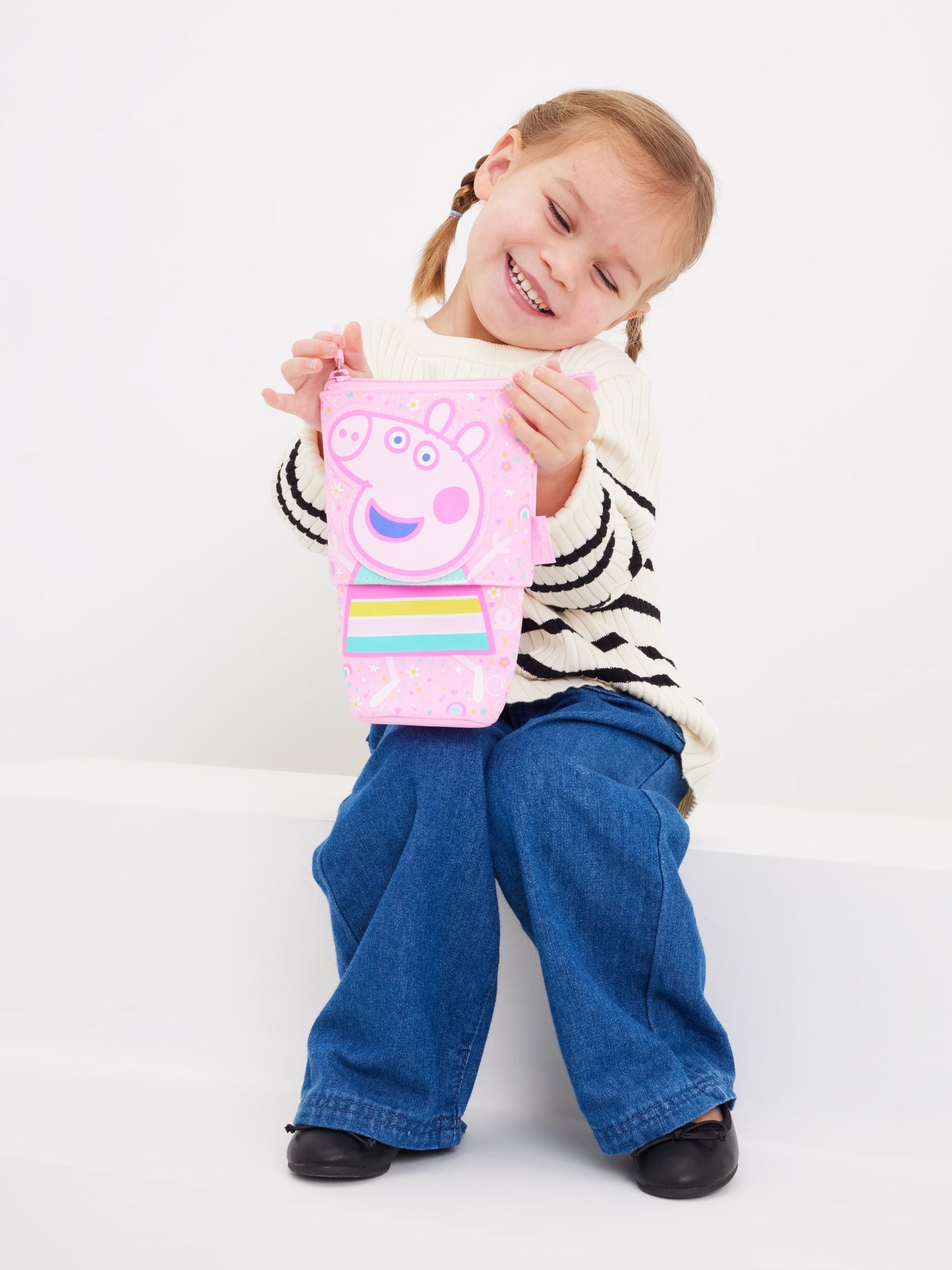 Smiggle - Peppa Pig 2 in 1 Pencil Case