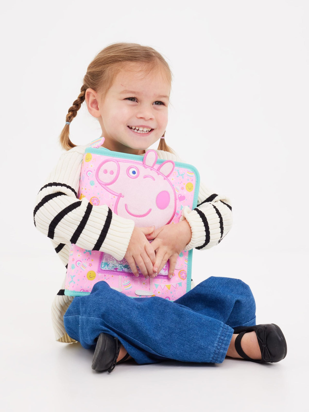 Smiggle - Peppa Pig Stationery Set and Pencil Case