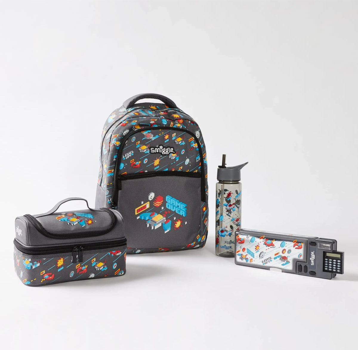 Smiggle - Peppy 4-Piece School Bag Set