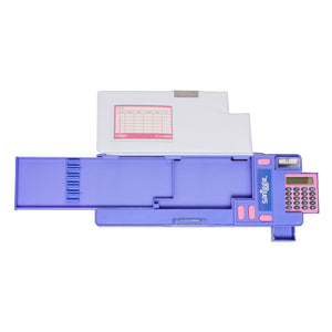 Smiggle - Peppy Series Automatic Pencil Case with Calculator