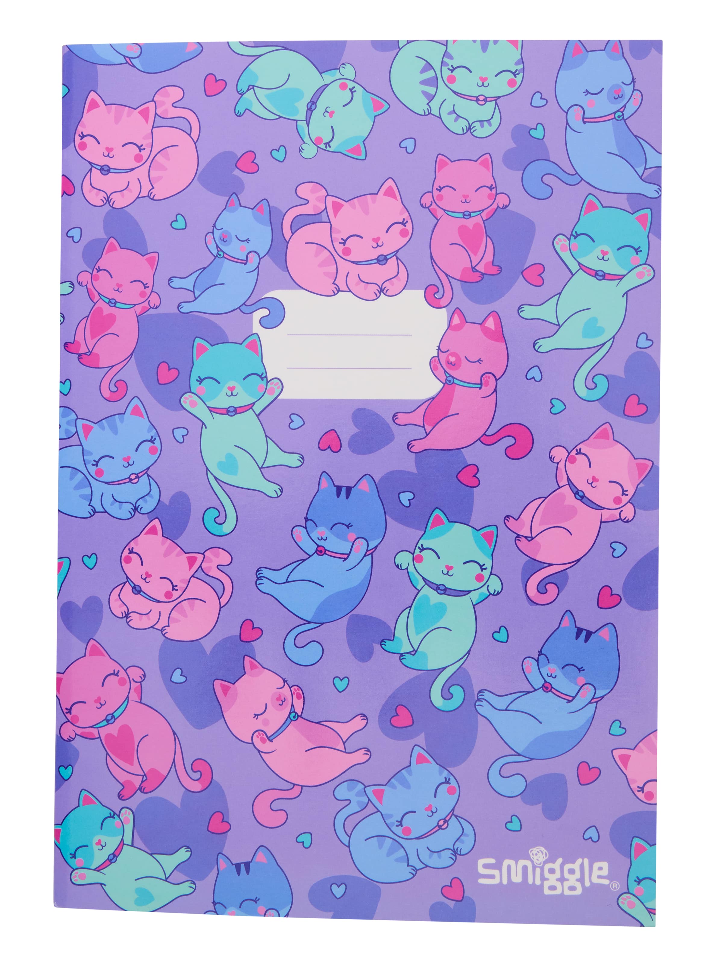 Smiggle - Playful A5 Lined Exercise Notebook