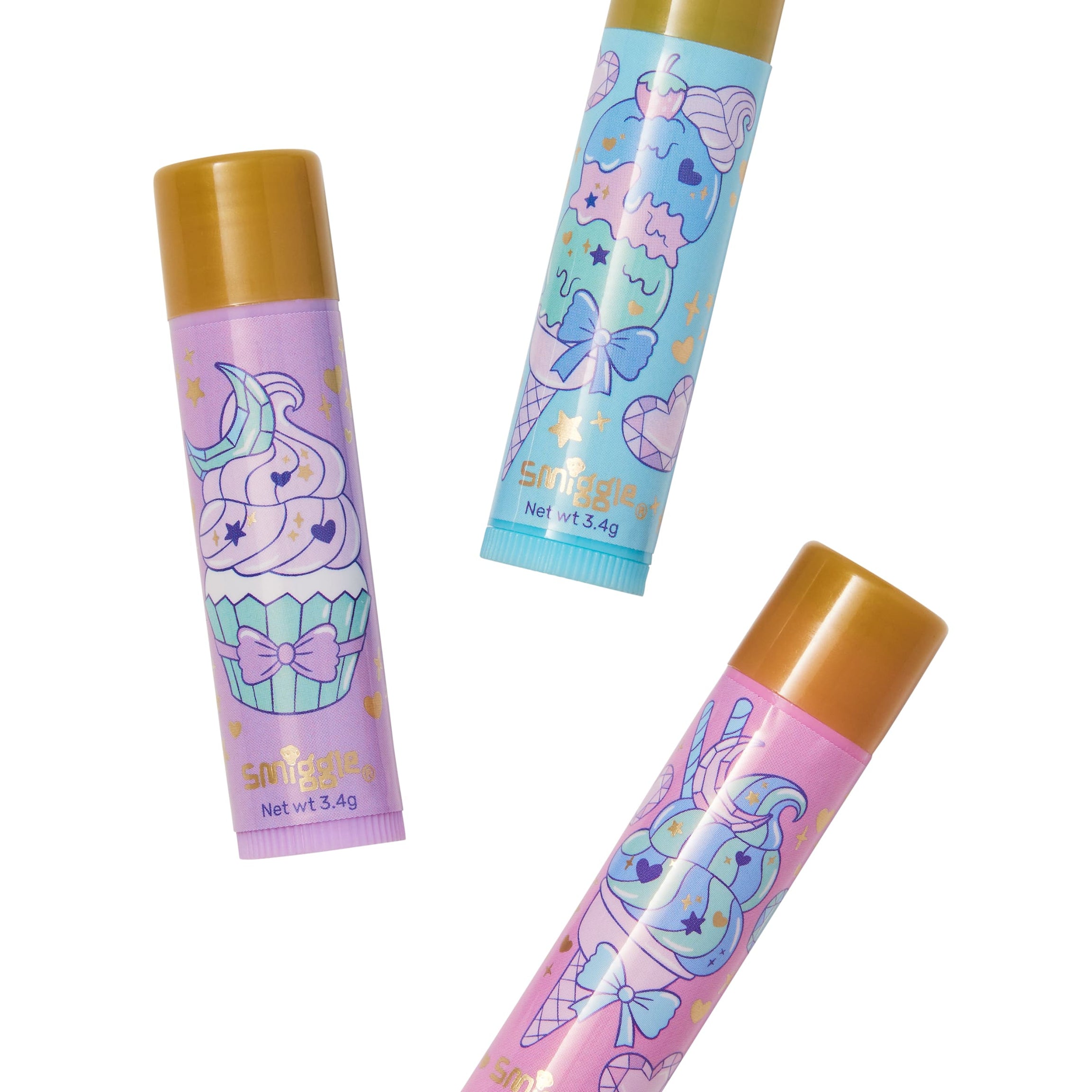 Smiggle - Radiant Children's Lip Care and Gloss Set