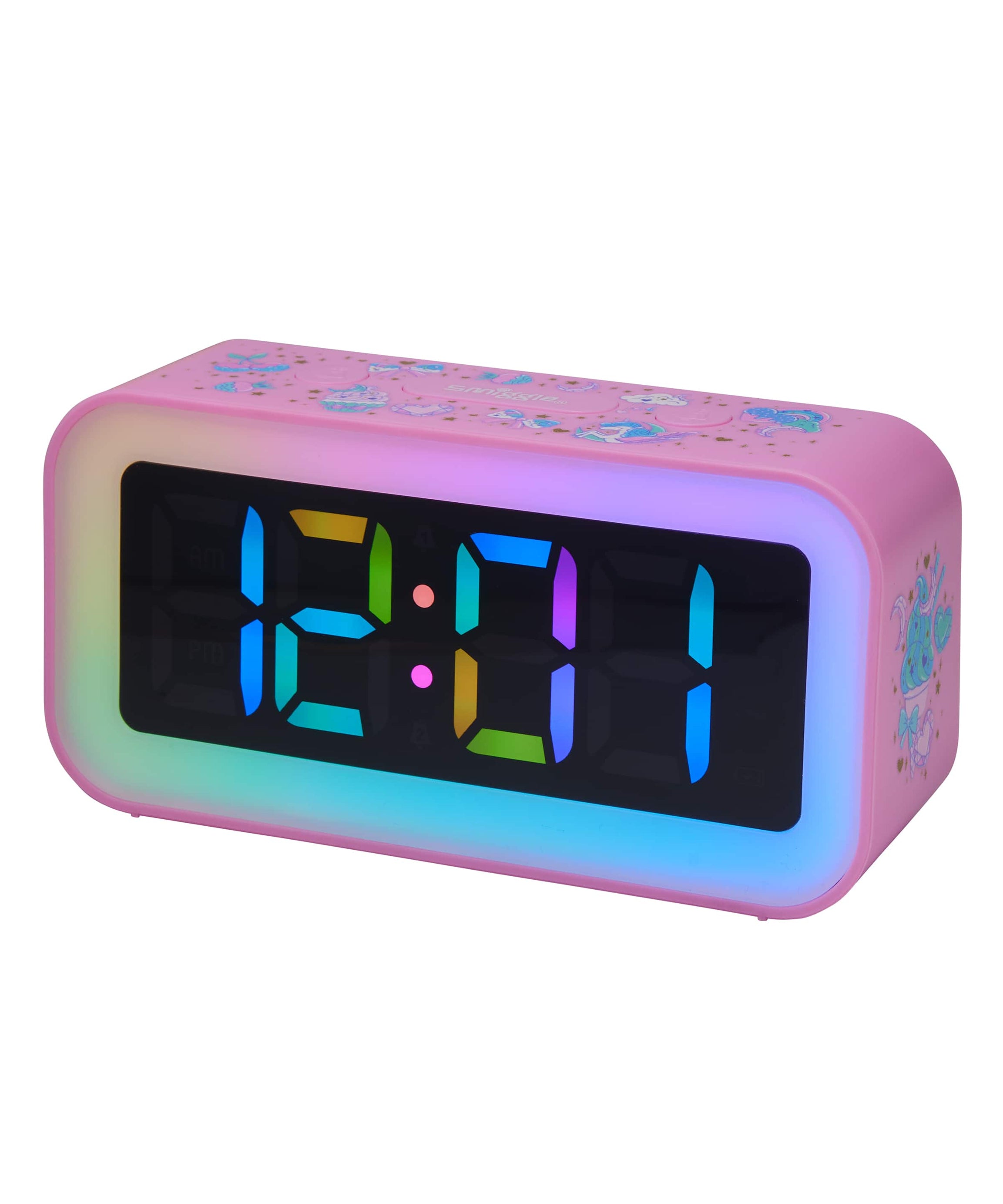 Smiggle - Rainbow Digital Desk Clock