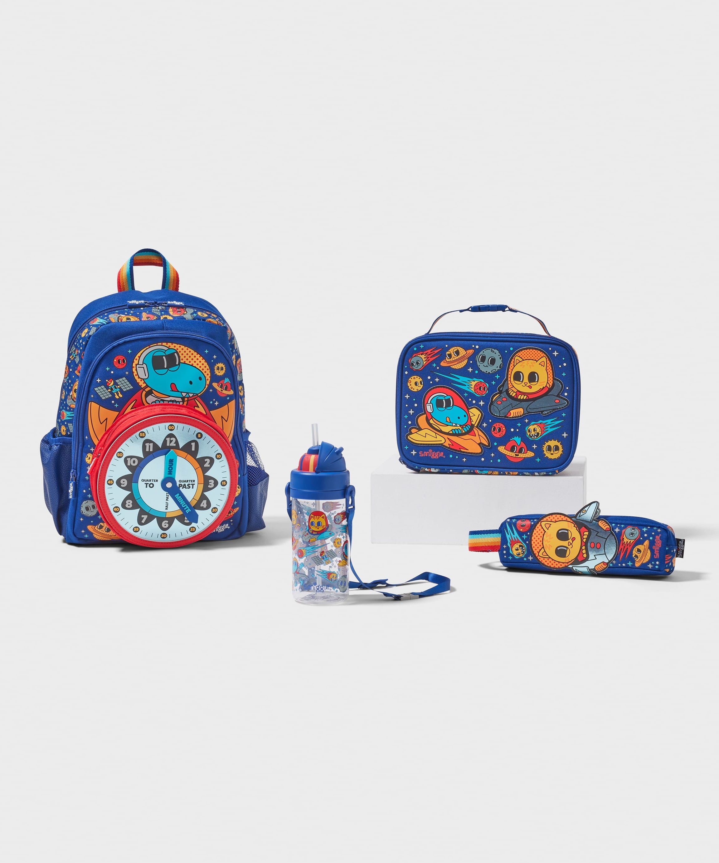 Smiggle - Ready 4-piece Kindergarten and Nursery School Bag Set