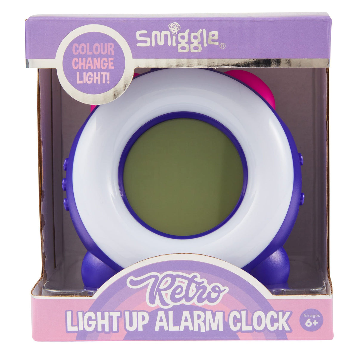 Smiggle - Retro Light Alarm Clock