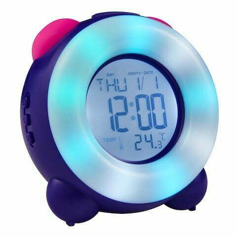 Smiggle - Retro Light Alarm Clock
