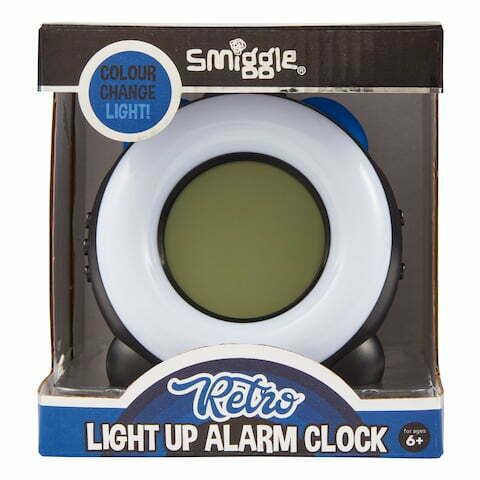 Smiggle - Retro Light Alarm Clock
