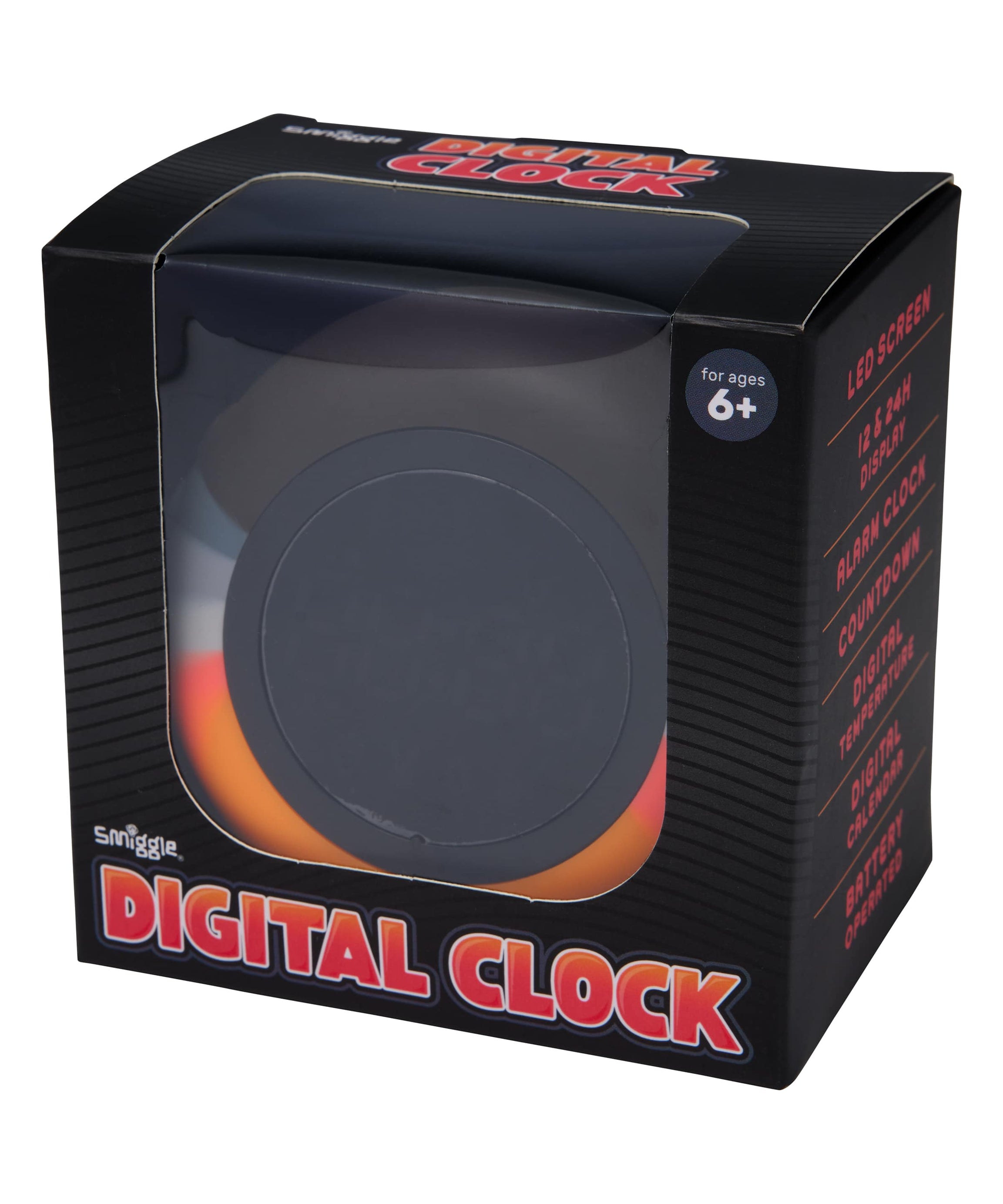 Smiggle - Round Digital Desk Clock