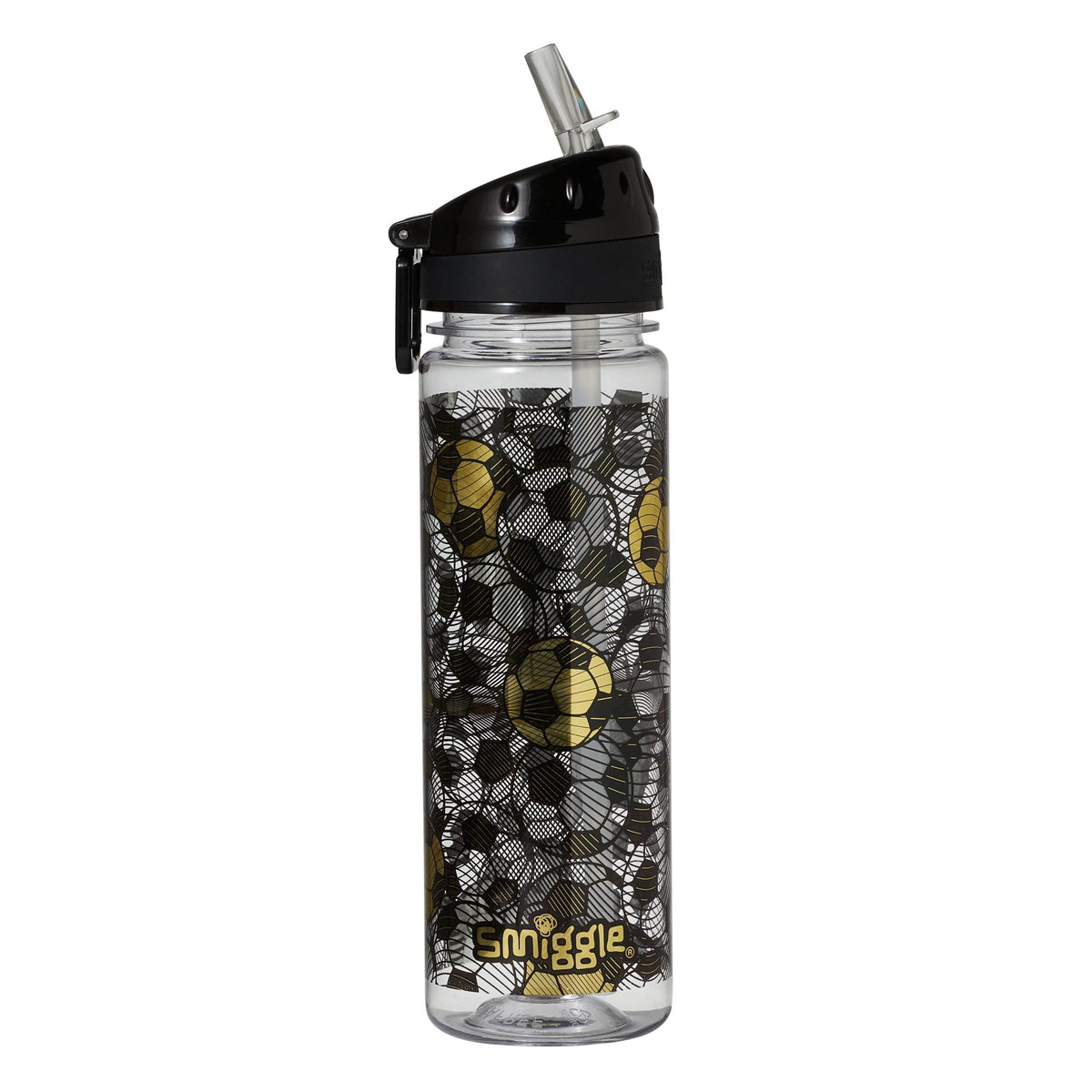 Smiggle - Score BPA-Free 650 ML Straw Bottle