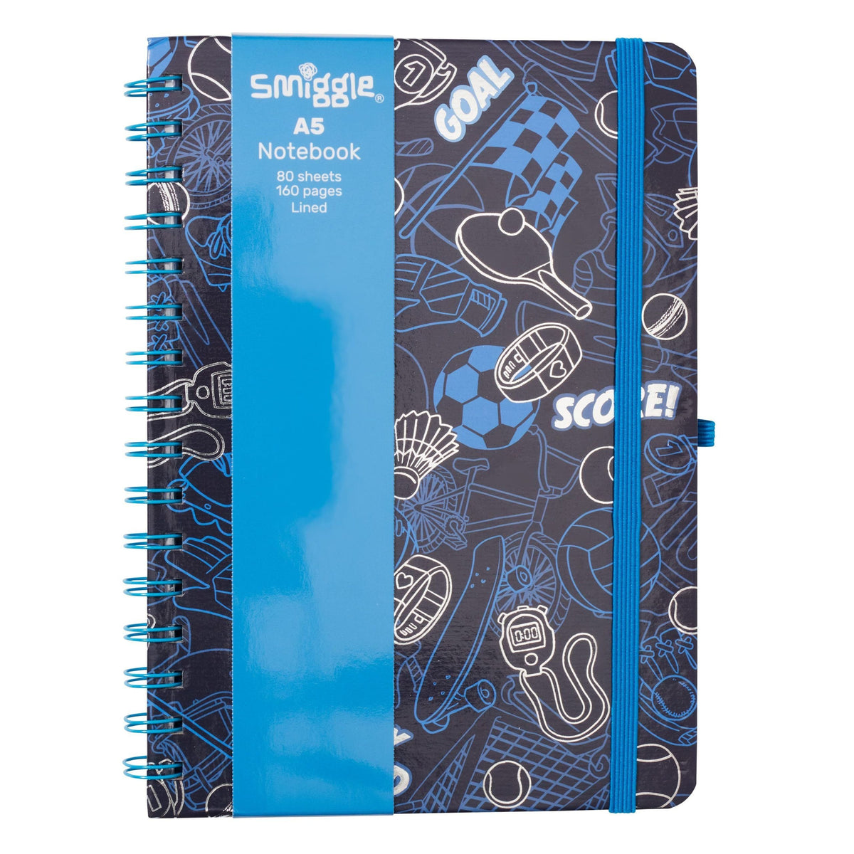 Smiggle - Shine A5 Spiral Notebook