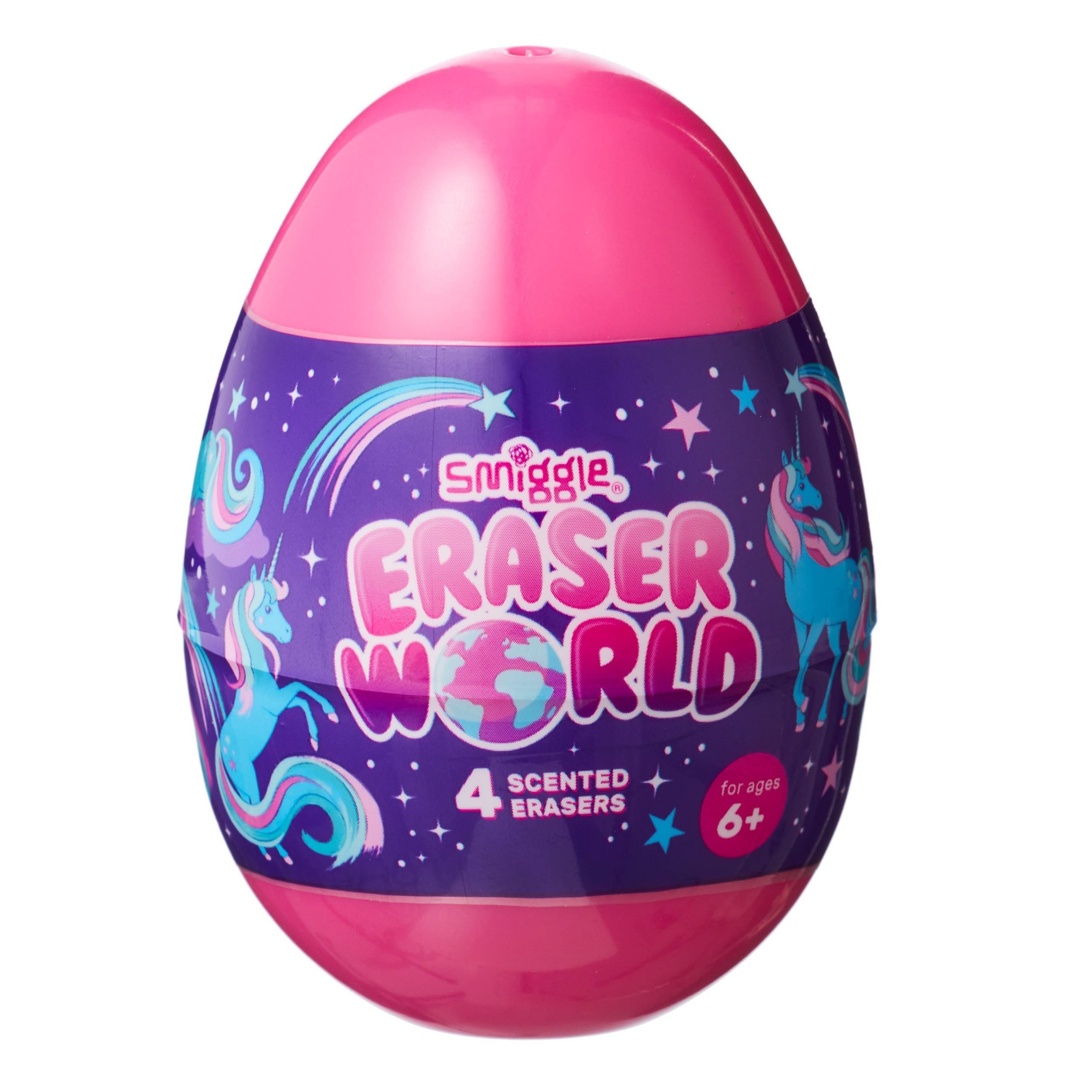 Smiggle - Eraser World Unicorns in Egg Eraser