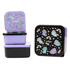 Smiggle - Sky Hi Junior 4-Piece Lunch Boxes