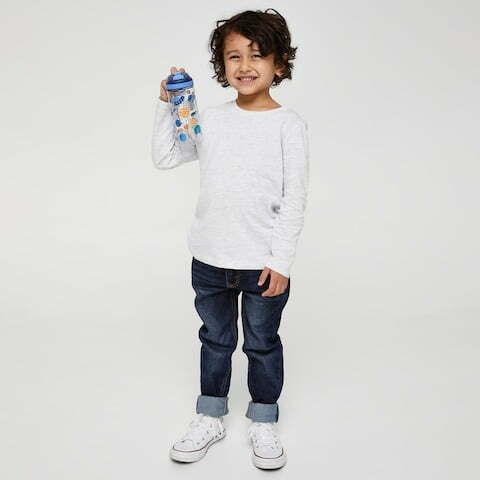 Smiggle - Sky Hi Junior 440 ML BPA-Free Straw Bottle