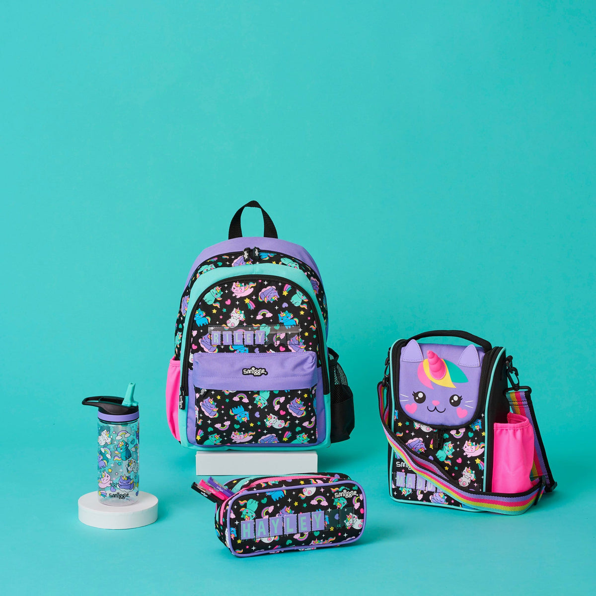 Smiggle - Sky Hi Junior 440 ML BPA-Free Drinker with Straw